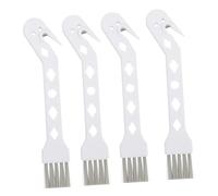 VALICLUD 4 pièces Brosse de Remplacement pour Aspirateur Accessoire pour Nettoyage des Meubles Coins et Intérieur de Voiture Embout Pratique à Fixer Facilement