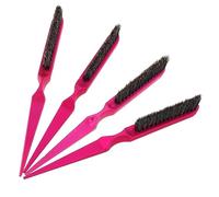 VALICLUD 4 Pièces Brosse Poil Démêlant Démêler Peigne Sanglier Rosy Crinière De
