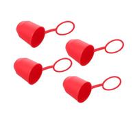 VALICLUD 4 pièces Capuchon de Protection Boule Attelage Remorque Housse Élastique Anti-Usure et Étanche pour Boule de Remorquage Accessoire de Remplacement pour Camions et Caravanes