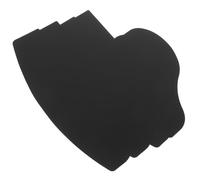 VALICLUD 4 Pièces carte capillaire style croissance conception spray capillaire façonnage de la barbe modèle de mise en forme de barbe pour hommes outil de mise en forme de barbe PVC Black