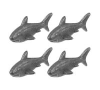 VALICLUD 4 Pièces Cast Iron Fish Cooking Tool Reusable Iron Supplement For Vegan Nutrition Athlete Pregnant Women Boost For Anemia And Deficiency