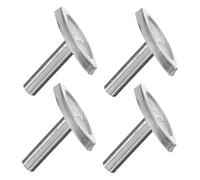 VALICLUD 4 pièces Clé Remontoir Boîte Musique Clés Standard pour Mécanisme à Ressort Accessoires DIY pour Boîte à Musique Argentée Remplacement et Doux