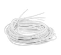 VALICLUD 4 pièces Cordonnet Ciré Rond Blanc pour Bottines et Chaussures Habillées Résistants et Faciles à Nouer Corde Formelle et Anti-décoloration 4pcs Blanc 140cm