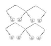 VALICLUD 4 pièces Créateur de Fossettes pour Visage Acier Inoxydable et Boule Imitation Outil Exercice Facial et Confortable pour Joues sans Perçage Facile à Porter