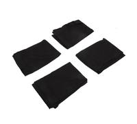 VALICLUD 4 pièces Dreadlock Caps Coton Mercerisés Élastiques Bandeau Unisexe Antidérapant pour Locks Confortable et Respirant