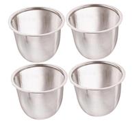 VALICLUD 4 pièces Filtre à Thé Inox Infuseur Théière Acier Inoxydable Passoire Fine et Accessoires pour Infusion de Thé Facile à Nettoyer et Ranger