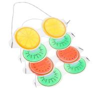 VALICLUD 4 Pièces Patch Oculaire à Compression Froide Bandeau Yeux Cache Yeux Beau Masque Pour Les Yeux Des Enfants Masque Pour Les Yeux En Pvc Masque Pour Les Yeux Enfants Couvre-yeux Gel