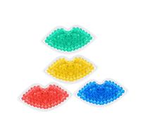 VALICLUD 4 Pièces Patchs Gel Contour Yeux Lot Gels Liftants Anti-poches Masques Réparateurs Rafraîchissants Soins Yeux Patchs Lissants Applications Froides Design Ergonomique