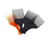 VALICLUD 4 Pièces Peigne de coiffure peigne à dents extra larges à cheveux de coiffure professionnel partie brossage outil de coiffure peigne de coupe de cheveux choix de coiffure abdos