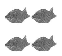 VALICLUD 4 Pièces Poisson Fonte Naturelle pour Cuisine Fer pour Végétariens Athlètes et Femmes Enceintes Outil Polyvalent pour Aliments Soupes et Boissons Riches Fer