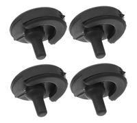 VALICLUD 4 pièces Protection Silicone pour Air Fryer Lot de Bumpers Antidérapants Résistants Chaleur et Aux Rayures de Protection pour Plateau de Friteuse à Air Accessoires de Remplacement