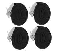 VALICLUD 4 pièces Sangles de Lashing Réglables Heavy Duty Zinc de Sangles Cam Buckle pour Trailers et Bagages Faciles à Utiliser et Pratiques pour Transport Camping