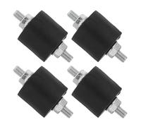 VALICLUD 4 Pièces Supports Anti-vibration Compresseur Air avec Écrous Amortisseurs Anti-vibrations pour Compresseurs Petits Isolateurs Efficaces Bruit et Maintien Sécurisé