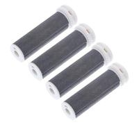 VALICLUD 4 pièces Têtes de Remplacement Extra Grosses pour Électronique de Pied Rechargeables pour Peaux Épaisses et Callosités Accessoires de Pédicure Portables et Efficaces