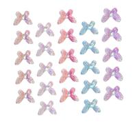 VALICLUD 40 Pièces Décorations Ongles Accessoires Nail Art Diy Petits Surface Facile à Poser Usage Personnel et Professionnel