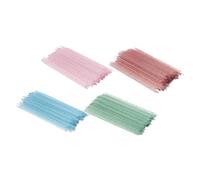 VALICLUD 400pièces Bâtonnets De Nettoyage Pour Cuticules Plastique Lot De Outils De Manucure Pour Ongles Naturels Et Artificiels Pour Usage Domestique Et Professionnel