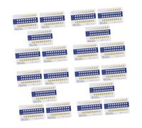 VALICLUD 40Pièces Guide Ombre Comparaison de Dents de Contraste pour Fournitures Orales pour Usage Professionnel