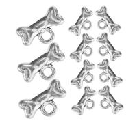 VALICLUD 40pièces Pendentifs Charmes Os De Chien Rétro Pour Création De Bijoux Colliers Bracelets Et Accessoires Diy
