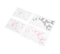 VALICLUD 4feuilles Strass Autocollants pour Visage Stickers Strass Bijoux Maquillage Décorations Visage Halloween Fêtes