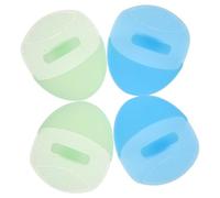 VALICLUD 4pièces Brosse Visage Nettoyante Silicone Bleu Vert Pour Massage Nettoyage Gommage Visage Garçon Fille Adolescent Senior