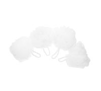 VALICLUD 4pièces Chouchous De Douche Exfoliants Loofah Lingettes Nettoyantes Pour Corps Éponges De Bain Pour Douche De Pour Salle De Bain Lot