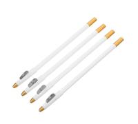 VALICLUD 4pièces Crayon De Barbier Blanc Crayon Intégré Pour Remplissage Barbe Maquillage Des Sourcils Outil De Mise Forme De Barbe Pour Homme