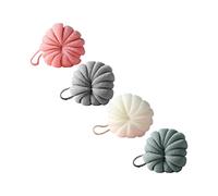 VALICLUD 4pièces De Bain Forme De Citrouille Accessoires Moussants Décoratifs Pour Et Relaxation Avec Gel