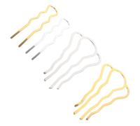 VALICLUD 4pièces Épingles à Cheveux Pour Chignon Lot De Peignes Fourchettes Accessoires De Coiffure Pour Mariage Et Fête