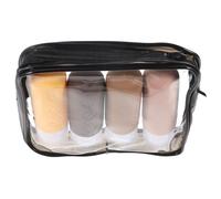 VALICLUD 4pièces Lot De Flacons De Voyage Vides Pour Produits De Toilette Shampoings Et Lotions Avec Sac De Rangement