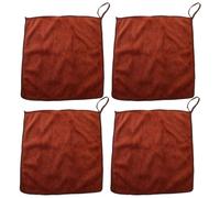 VALICLUD 4pièces Lot De Serviettes Carrées Pour Visage Lingette Non-tissée Nettoyante Pour Salle De Bain