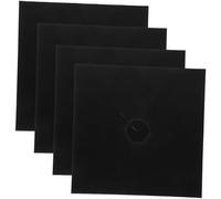 VALICLUD 4pièces Protège-plaques De Cuisinière à Gaz Antiadhésifs pour Brûleurs Couvercles De Protection Réutilisables Et Lavables