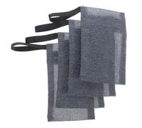 VALICLUD 4pièces Sacs à Savon Nylon Pochettes pour Savon Solide Rangement pour Salle de Bain Suspension Pratique pour Douche ou Lavage des Mains