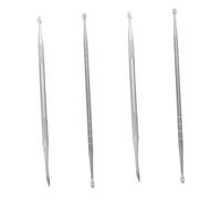 VALICLUD 4pièces Stylo Gel Uv Pour Ongles Double Embout Pour Modelage Et Peinture Manucure Diy Et Dessin Ongles