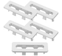 VALICLUD 5 Anneaux Décoratifs de Trop-Plein pour Lavabo, Couvercles en Alliage Léger, Protection les Débordements, Installation Facile, Usage Cuisine et Salle de Bain