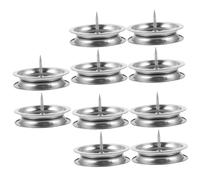 VALICLUD 5 Ensembles Base De Bande De Moxibustion Présentoir De De Moxa Support De De Moxa Base De Brûleur À Moxa En Métal Acier Inoxydable 2 Pièces * 5