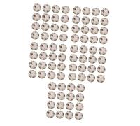 VALICLUD 5 Ensembles Broche Anti Exposition Attaches Broche Étoile Élégante Bracelets Kit De De Cravate Pinces À Foulard Étoiles Enfileur Mini Alliage De Zinc Blanche 20 Pièces * 5