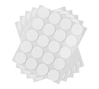VALICLUD 5 Feuilles ruban de fabrication de bougies mèche faire ruban adhésif double face autocollants en mousse double face cartes vierges bougie fournitures de bricolage blanche