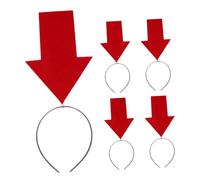 VALICLUD 5 Pièces Bandeaux Flèches Créatifs Accessoires Cheveux et Confortables Bandeaux Halloween Cosplay pour Fêtes Mariages et Photomatons