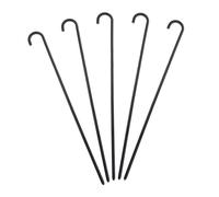 VALICLUD 5 pièces Canne de Magicien Noire Légère Plastique Accessoire Cosplay Halloween Bâton de Marche Élégant pour Danse Jazz et Performance Scène