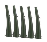 VALICLUD 5 pièces Corne de Stade Vert Militaire Signal Portable pour Entraînement Compétitions et Supporters