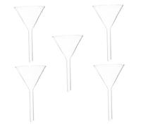 VALICLUD 5 pièces Entonnoirs Triangles Verre pour Chimie Analytique Outil Aux Températures Pratique pour et Solides