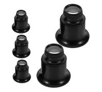VALICLUD 5 Pièces Loupe de précision 20x Lunettes grossissantes à tête Fixe Outil Mains assistées pour Inspection bijoutier réparation Montre et lentille oculaire Professionnelle 5 pcs