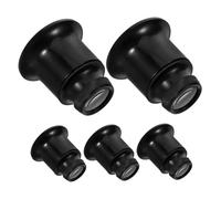 VALICLUD 5 Pièces Loupe de précision avec Bandeau Ajustable Loupe de bijoutier à Porter Verres grossissants pour réparation de Montres et Inspection détaillée 5 pcs