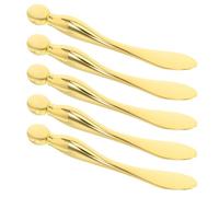 VALICLUD 5 Pièces Mini Roller pour Yeux Alliage de Zinc Stick de Massage Facial Métallique pour Crème Contour des Yeux Applicateur Visage Élégant et Outil de Beauté Spa