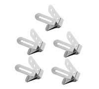 VALICLUD 5 pièces Support Thermomètre Acier Inoxydable Multifonction Clip Fixation Pour Aliments Boissons Café Thé Viande Barbecue Cuisson