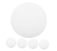 VALICLUD 5 pièces Tapis Cuisson Vapeur Réutilisable Silicone Tapis Antiadhésif Rond Pâtisserie Dim Sum Haute Température Lot