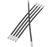 VALICLUD 5 pièces Tuyaux de Graisse Flexibles Haute Pression pour Graissage Manuel Résistants Aux Fuites Compatible avec Pompes et Applications Automobiles Polyvalent pour Lubrification