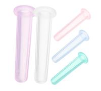 VALICLUD 5 pièces Ventouses de Massage Silicone pour Yeux Thérapie par Ventouses Stimulation Circulation Sanguine Soins Visage et Détente Assorties