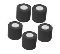 VALICLUD 5 Rouleaux Ruban Isolant pour Tuyaux de Climatisation Bande Résistante Au Feu et Étanche Film Isolant Thermique Flexible pour Conduits Ac Résidentiels et Commerciaux Installation