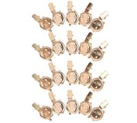 VALICLUD 50 Épingles pour Broches Soi-Même avec Support Bec de Canard 35Mm Doré Plateaux Vierges en Métal pour Fabrication de Badges Créatifs Matériel DIY pour Ateliers et Décoration